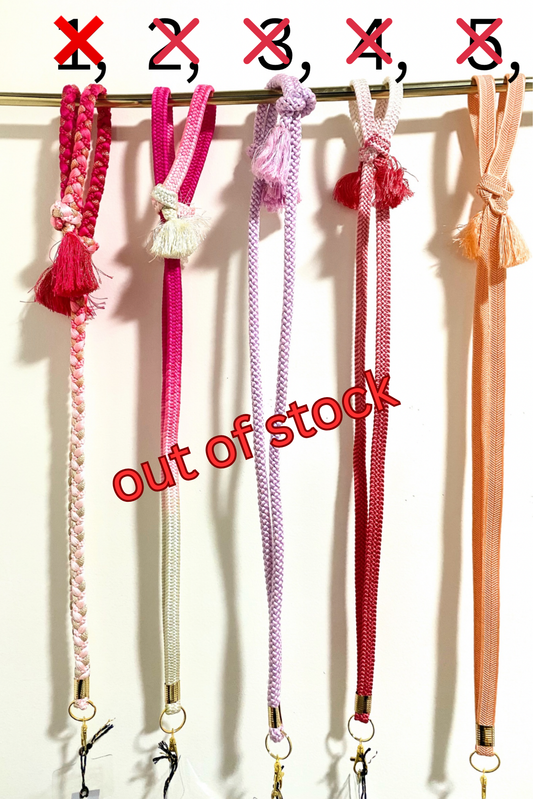 Crossbody phone straps (style 1 to 5)